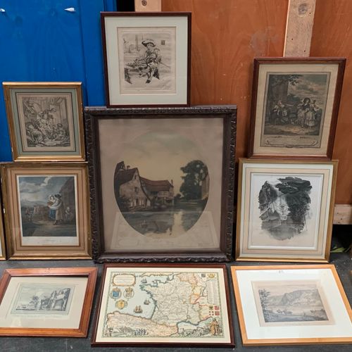 IMPORTANT LOT DE 39 GRAVURES IMPORTANT LOT DE 41 GRAVURES