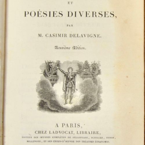 BOUFFLERS (Stanislas de). Œuvres. Paris, Briand, 1813. 2 vol. In-8 veau vert, do&hellip;
