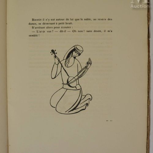 SENS (Marc). L'Etole d'Akmar. [Paris], [Éditions de la Sirène], [1919]. In-4 bro&hellip;