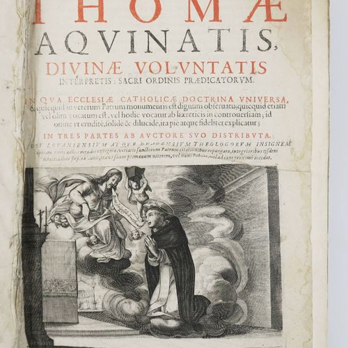 THOMAS D'AQUIN (Saint). Summa Theologica Sancti Thomae Aquinatis, divina volunta&hellip;