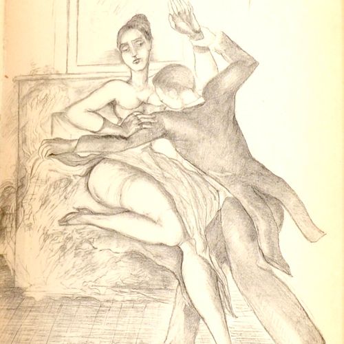 KLOSSOWSKI (Pierre). Roberte ce soir. Paris, Éditions de Minuit, 1953. In-12 bro&hellip;