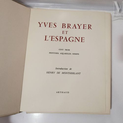 BRAYER (Yves). Yves Brayer et l'Espagne. Peintures - aquarelles - dessins. Intro&hellip;