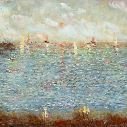 André LALAUME-DUPRÉ (1915) Il mare (che vediamo danzare)
Intitolato sul retro "L&hellip;