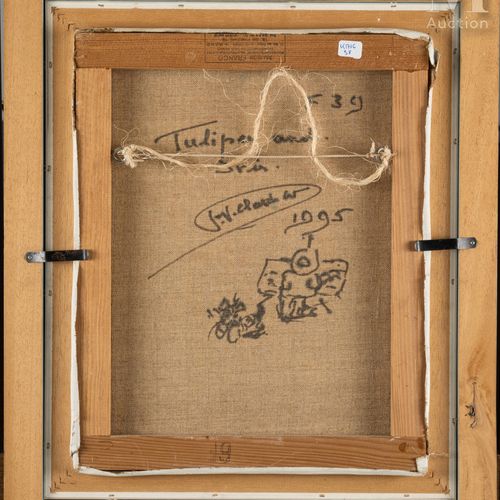 Ecole FRANCAISE du XX ème siècle 郁金香和鸢尾花

原始画布上的油画
41 x 33 cm 
右下角有难以辨认的签名
在画布背面&hellip;