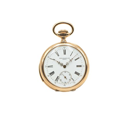 Patek Philippe & Cie. (*) Erlesene, hochfeine Genfer Taschenuhr mit Fünfminutenr&hellip;