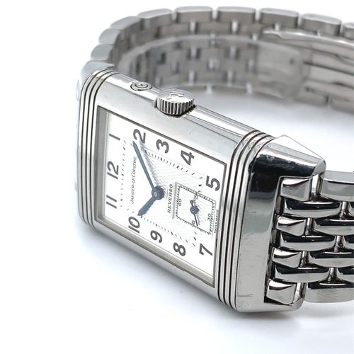 Jaeger-LeCoultre Doppelseitige Armbanduhr mit Tag-/Nachtanzeige, 24h-Anzeige und&hellip;