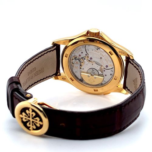 Patek Philippe (*) Neuwertige, extrem seltene Genfer Armbanduhr "World Time Map"&hellip;