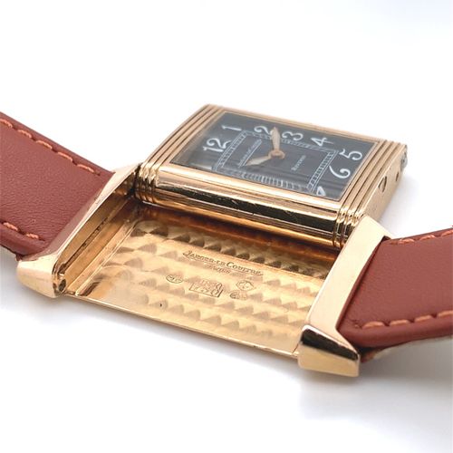 Jaeger-LeCoultre Klassische Armbanduhr im Wendegehäuse mit Originalschatulle

Ge&hellip;