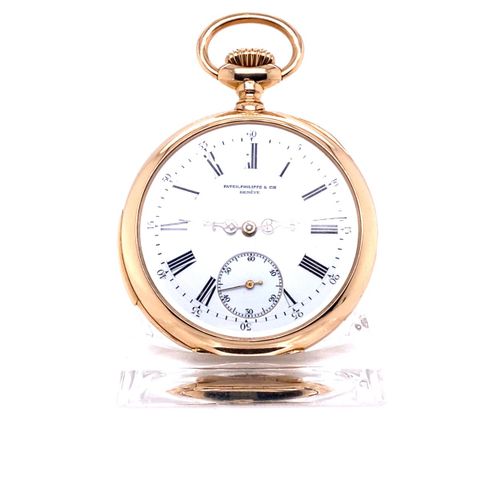 Patek Philippe & Cie. (*) Erlesene, hochfeine Genfer Taschenuhr mit Fünfminutenr&hellip;