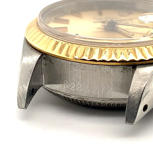 Rolex Klassische Bi-Color Damenarmbanduhr mit Zentralsekunde und Datum

Ref. 691&hellip;
