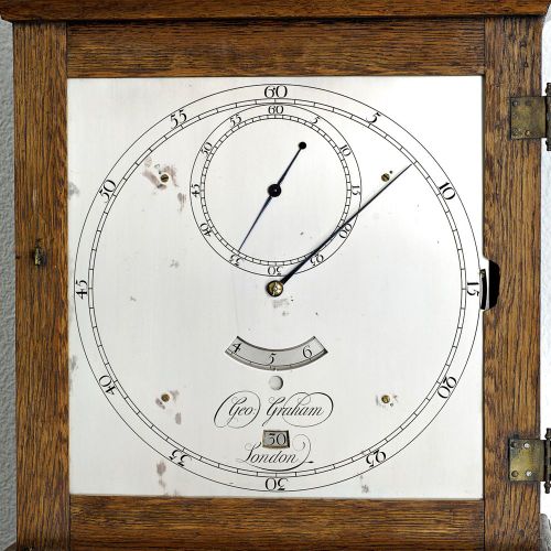 George Graham Bedeutender, musealer Präzisionsregulator mit Messing/Stahl-Rostpe&hellip;