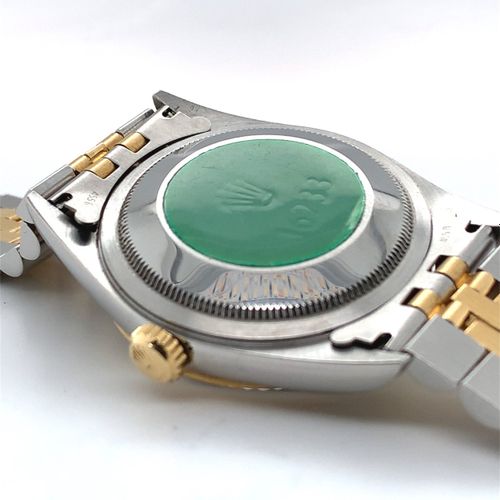 Rolex Attraktive Bi-Color Armbanduhr mit Datum und spätere Rolex Schatulle

Werk&hellip;