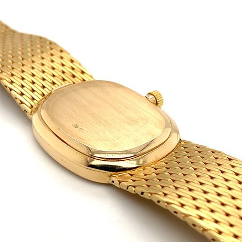 Patek Philippe (*) Elegante, nahezu neuwertige Genfer Armbanduhr mit seltener Do&hellip;