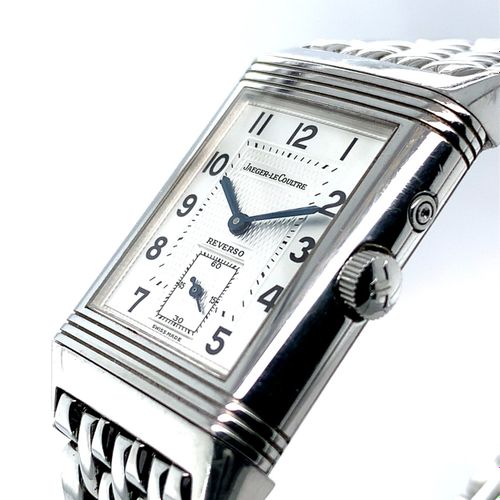 Jaeger-LeCoultre Doppelseitige Armbanduhr mit Tag-/Nachtanzeige, 24h-Anzeige und&hellip;