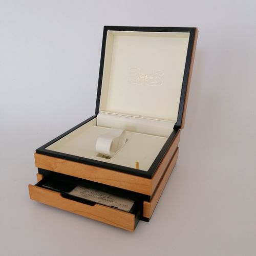Glashütte Elegante reloj de pulsera con fecha panorámica y fase lunar - con caja&hellip;