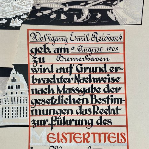 Deutsche Uhrmacherschule Glashütte Montre de poche extrêmement rare avec afficha&hellip;