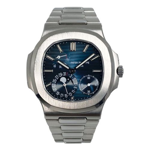 Patek Philippe Deportivo reloj de pulsera ginebrino con fase lunar, fecha manual&hellip;
