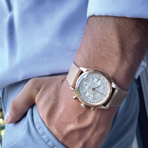Rolex Magnifique chronographe de poignet vintage extrêmement rare avec compteurs&hellip;