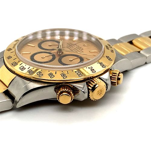 Rolex Chronographe-bracelet bicolore très recherché avec "Cadran à Six Inversé" &hellip;