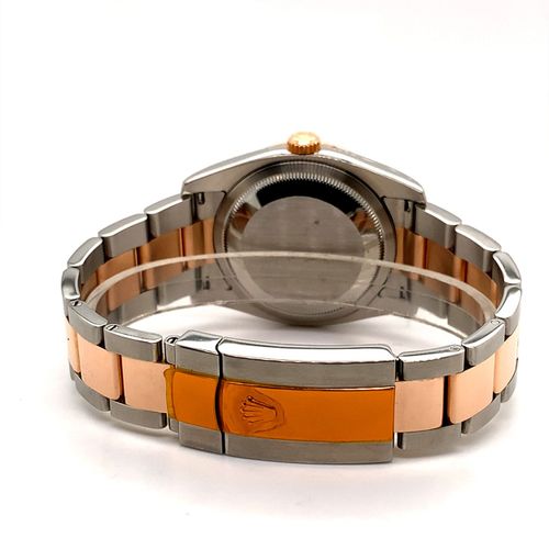 Rolex Très jolie montre-bracelet Bi-Color, presque neuve, avec trotteuse central&hellip;
