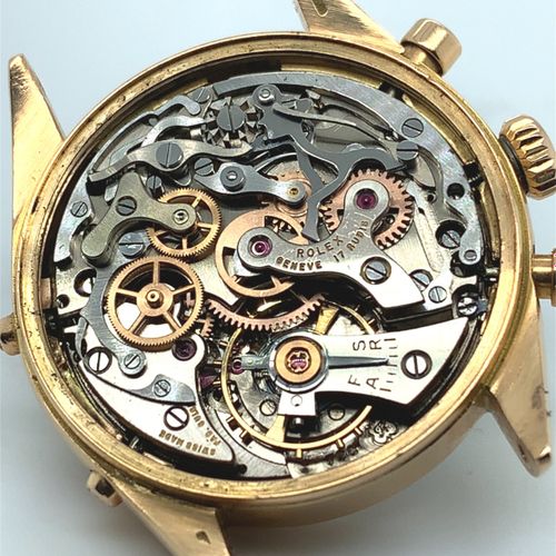 Rolex Bedeutender Vintage Armbandchronograph mit "Triple Calendar"

Ref. 6036, C&hellip;