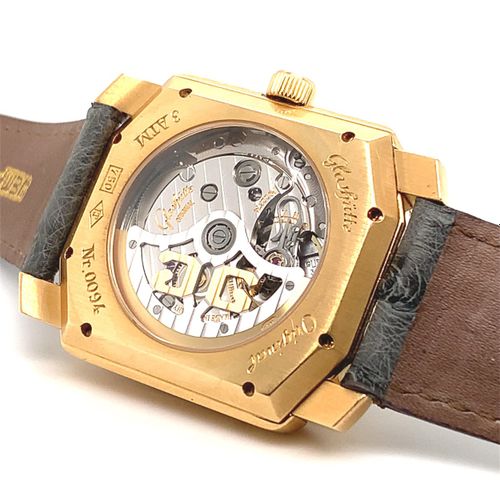Glashütte Original A heavy, attractive wristwatch with power reserve indicator, &hellip;