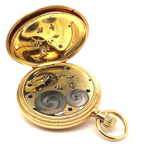 Lange & Söhne An early Glashuette hunting case pocket watch - manufactured in qu&hellip;