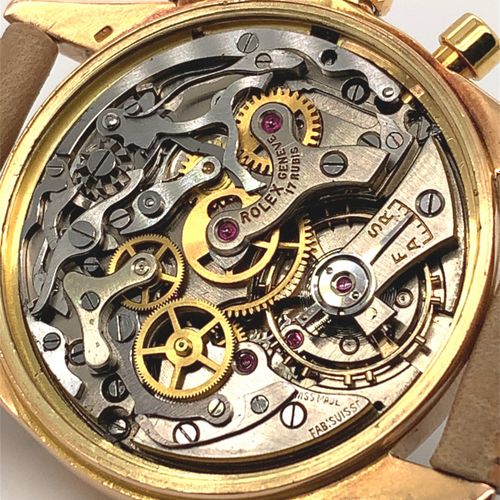 Rolex Magnifique chronographe de poignet vintage extrêmement rare avec compteurs&hellip;