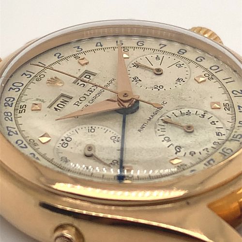 Rolex Importante cronografo da polso vintage con "Triplo Calendario"

Ref. 6036,&hellip;