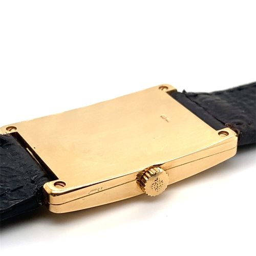 Patek Philippe Fine et élégante montre-bracelet rectangulaire de Genève avec pet&hellip;