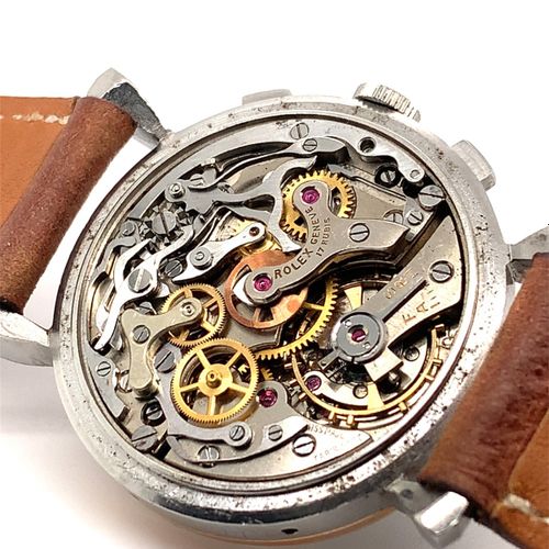 Rolex Important et extrêmement rare chronographe-bracelet vintage avec indicatio&hellip;