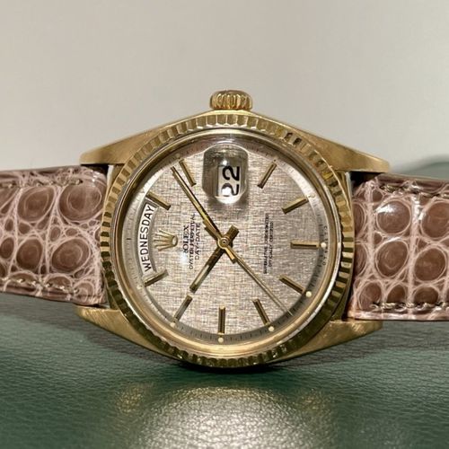 Rolex Day Date (*) Rare montre bracelet vintage avec affichage de la date et des&hellip;