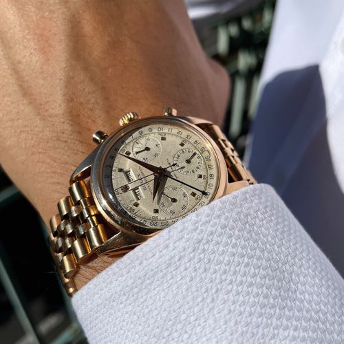 Rolex Important chronographe-bracelet vintage avec "Triple Calendrier"

Ref. 603&hellip;