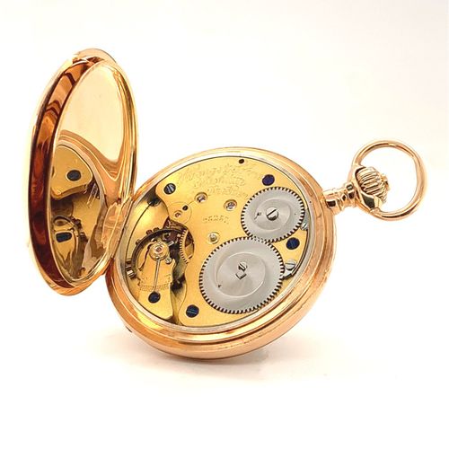 Lange & Söhne A fine Glashuette hunting case pocket watch, made for the Japanese&hellip;