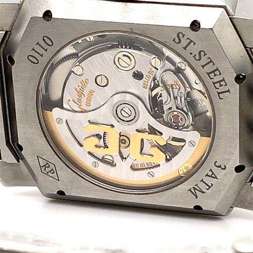 Glashütte Karrée Chronograph Belle et lourde montre bracelet Glashütte avec chro&hellip;