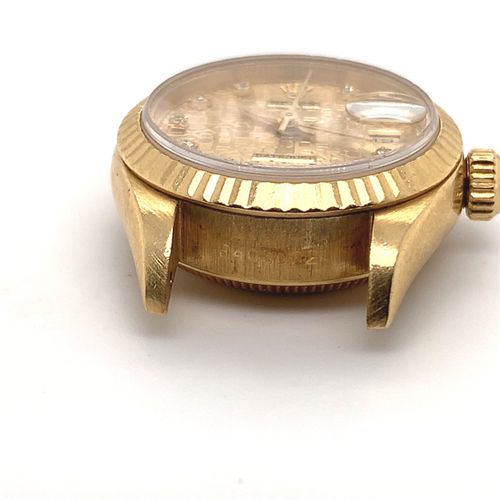 Rolex Elegante orologio da polso da donna con diamanti incastonati, lancetta dei&hellip;