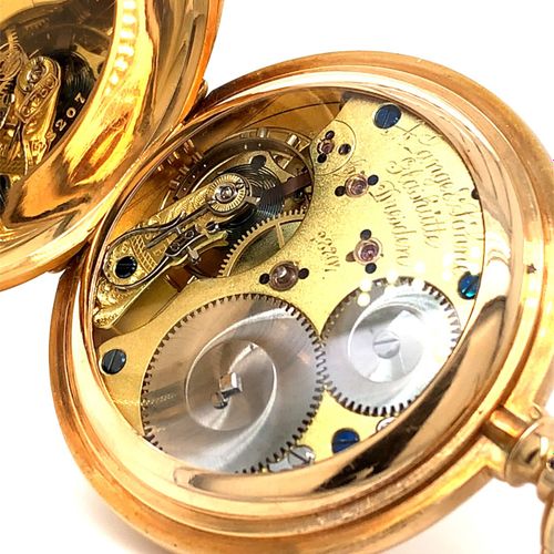 Lange & Söhne Schwere Glashütter Savonnette - Ankerchronometer, gefertigt in Qua&hellip;