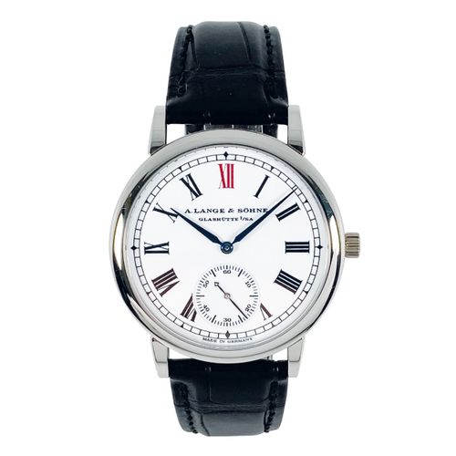 A. Lange & Söhne A Glashütte JUBILÄUMS-LANGEMATIK platinum wristwatch limited to&hellip;
