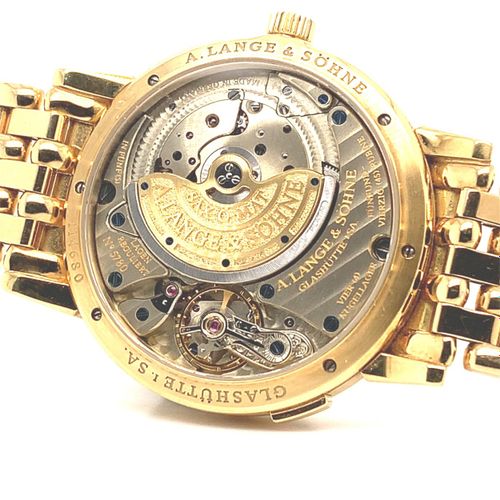 A. Lange & Söhne Elegante, pesantissimo orologio da polso Glashütte con grande d&hellip;
