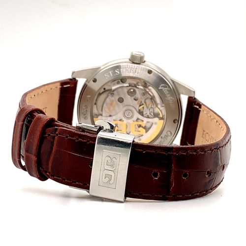 Glashütte Original Élégante montre-bracelet avec date panoramique et phase de lu&hellip;