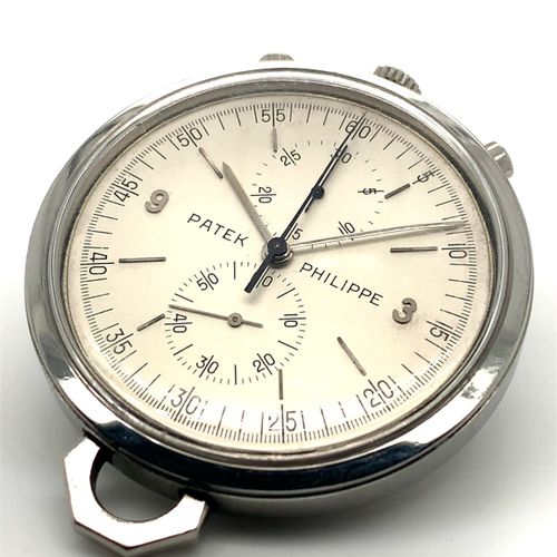 Patek Philippe An important and extremely rare Geneva lever chronograph sports t&hellip;