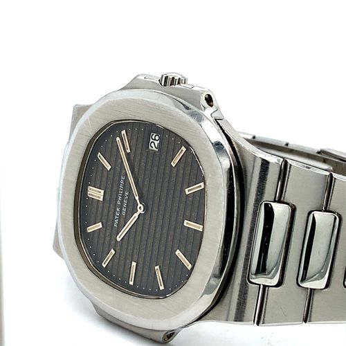 Patek Philippe Legendäre Genfer Vintage Armbanduhr mit Datum und seltenem "Tropi&hellip;