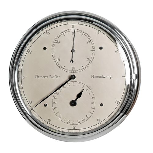 Clemens Riefler Museal, orologio a pendolo con secondi di precisione astronomica&hellip;