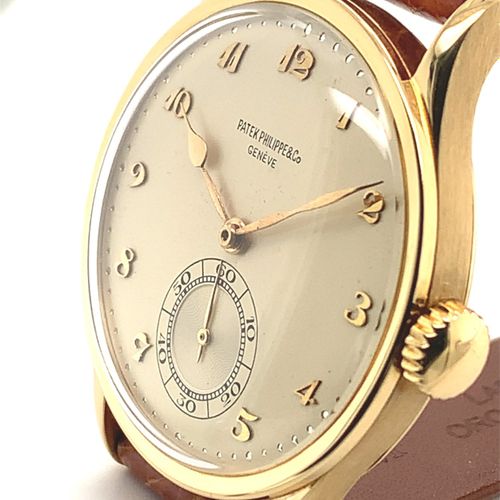 Patek Philippe & Co. Extrêmement rare et très attrayante montre-bracelet genevoi&hellip;