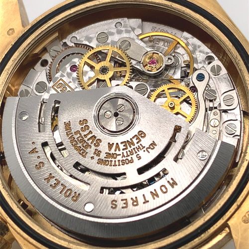 Rolex Ricercato, molto ben tenuto cronografo da polso ginevrino con pesante brac&hellip;