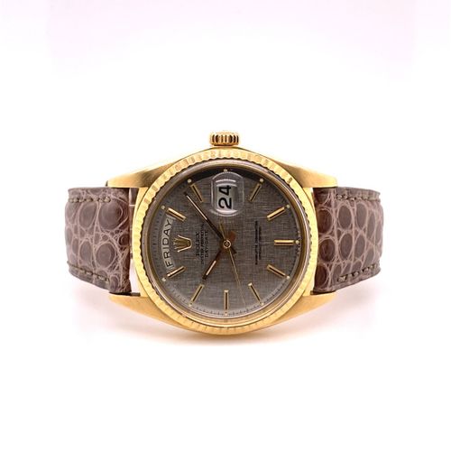 Rolex (*) Seltene Vintage Armbanduhr mit Datum und englischer Wochentagsanzeige,&hellip;