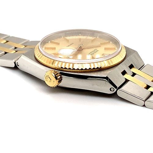 Rolex Datejust Oysterquartz Rare montre bracelet vintage bicolore avec date et m&hellip;