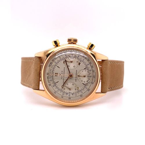Rolex Bellissimo, rarissimo cronografo da polso vintage con contatori 30 min. E &hellip;