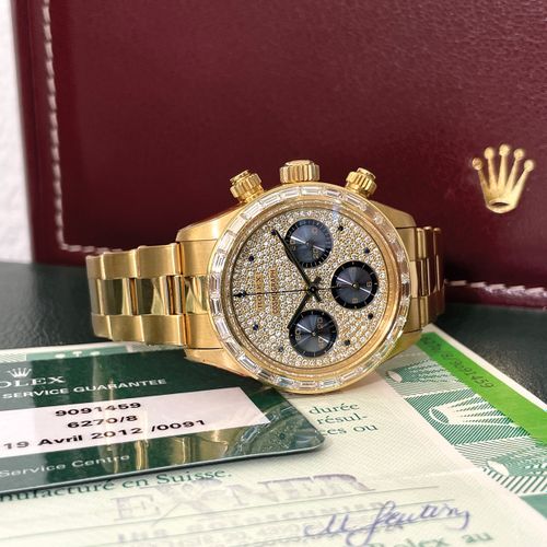 Rolex We are proud to present this hitherto unknown Rolex 6270 with its original&hellip;