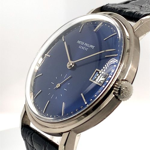 Patek Philippe Atractivo reloj de pulsera ginebrino de época con fecha y caja or&hellip;